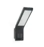 Steinel Projecteur LED XLED Home Anthracite 10.5W 550lm - 830 Blanc Chaud | IP44 - Détecteur De Mouvement - Symétrique