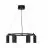 Nordlux Vico Pendelarmatuur Aluminium en Metaal Zwart | 534mm - Geschikt voor 6x GU10