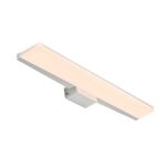 Nordlux Tinia 60 Wandlamp Metaal Wit - 24W 1800lm - 930-940 CCT | IP44 - Beste Kleurweergave - 3-Staps Dimbaar