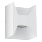 Eglo Wandlamp Morino Buitenverlichting Aluminium Wit 5W 460lm - 830 Warm Wit
